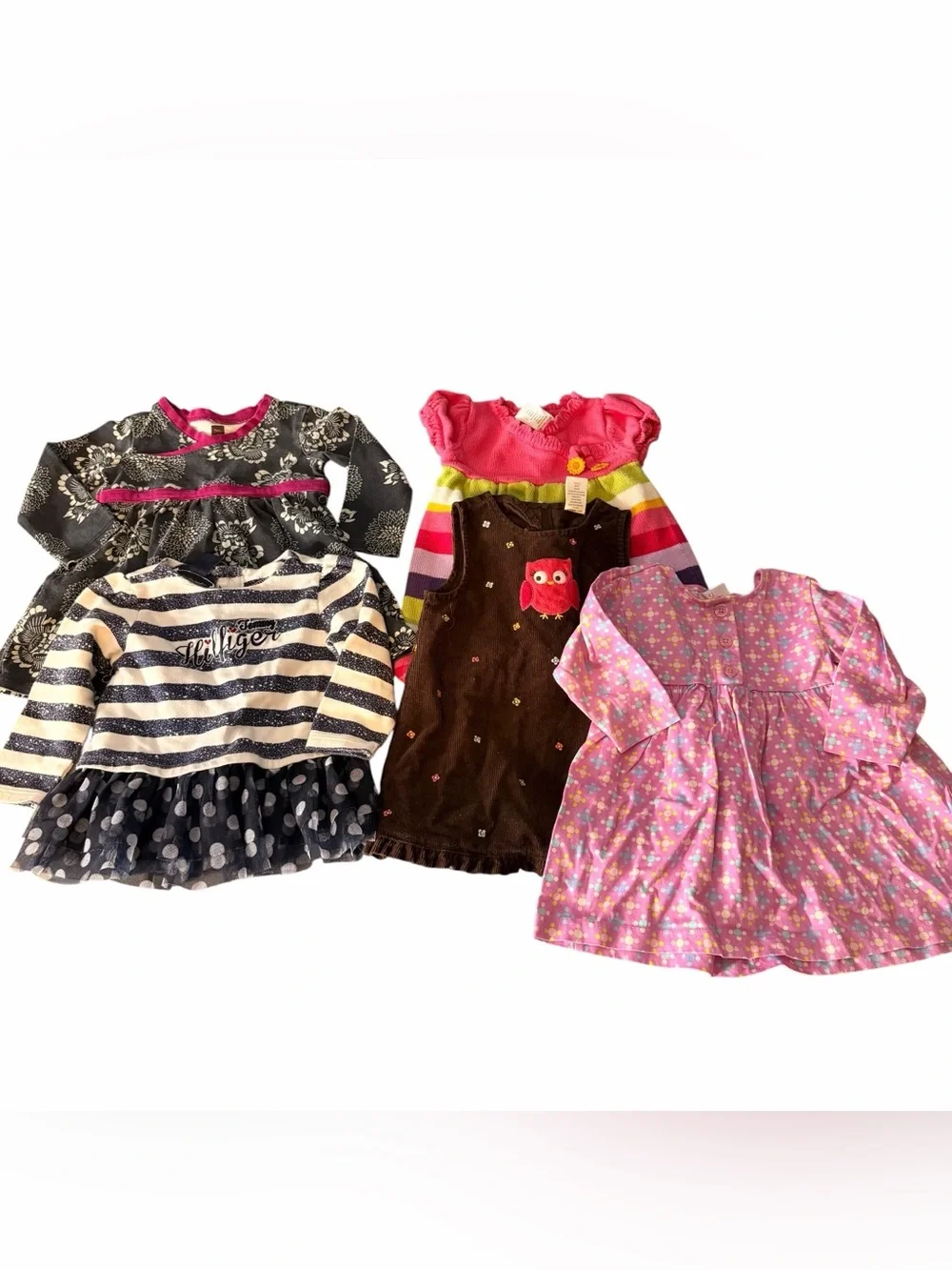Girl Clothes Lot Bundle Fall Winter Tea Gap Carters Hatley Gymboree Zara H&M